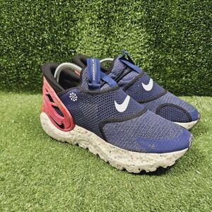 Nike Glide Flyease Premium Blue Void Athletic Sneakers DJ9816-400 Mens Size 9